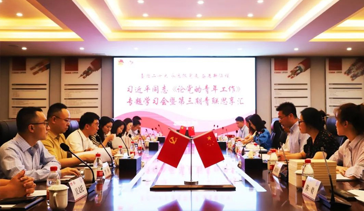 重庆市青年联合会第三期“青联思享汇”活动在三峡电缆举行