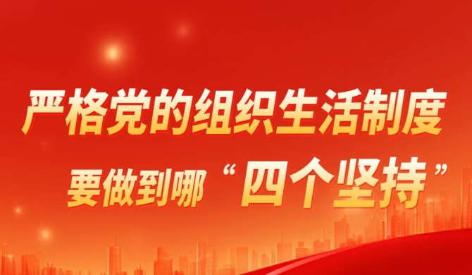 三峡党建丨严格党的组织生活制度，要做到哪“四个坚持”
