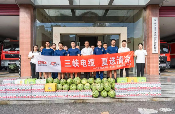 三峡公益丨我司开展2026年度“夏送清凉”慰问活动