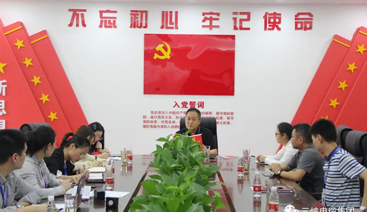 珞璜工业园非公企业联合党支部5月“主题党日”