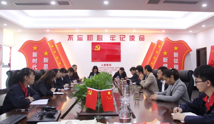 江津区总工会与三峡电缆党支部联合开展“党工共建 · 融合发展”主题党日活动