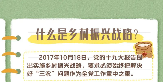 二十大报告学习笔记：乡村振兴篇