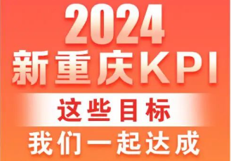 2024新重庆KPI出炉，这些目标我们一起达成！