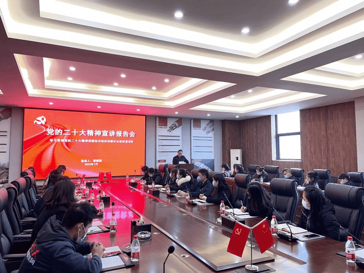 上游新闻丨助推企业高质量发展 江津区举行首场党的二十大精神进“两新”组织宣讲
